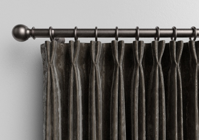 Crushed Velvet, Champagne - Made to Measure Curtains - Image 10